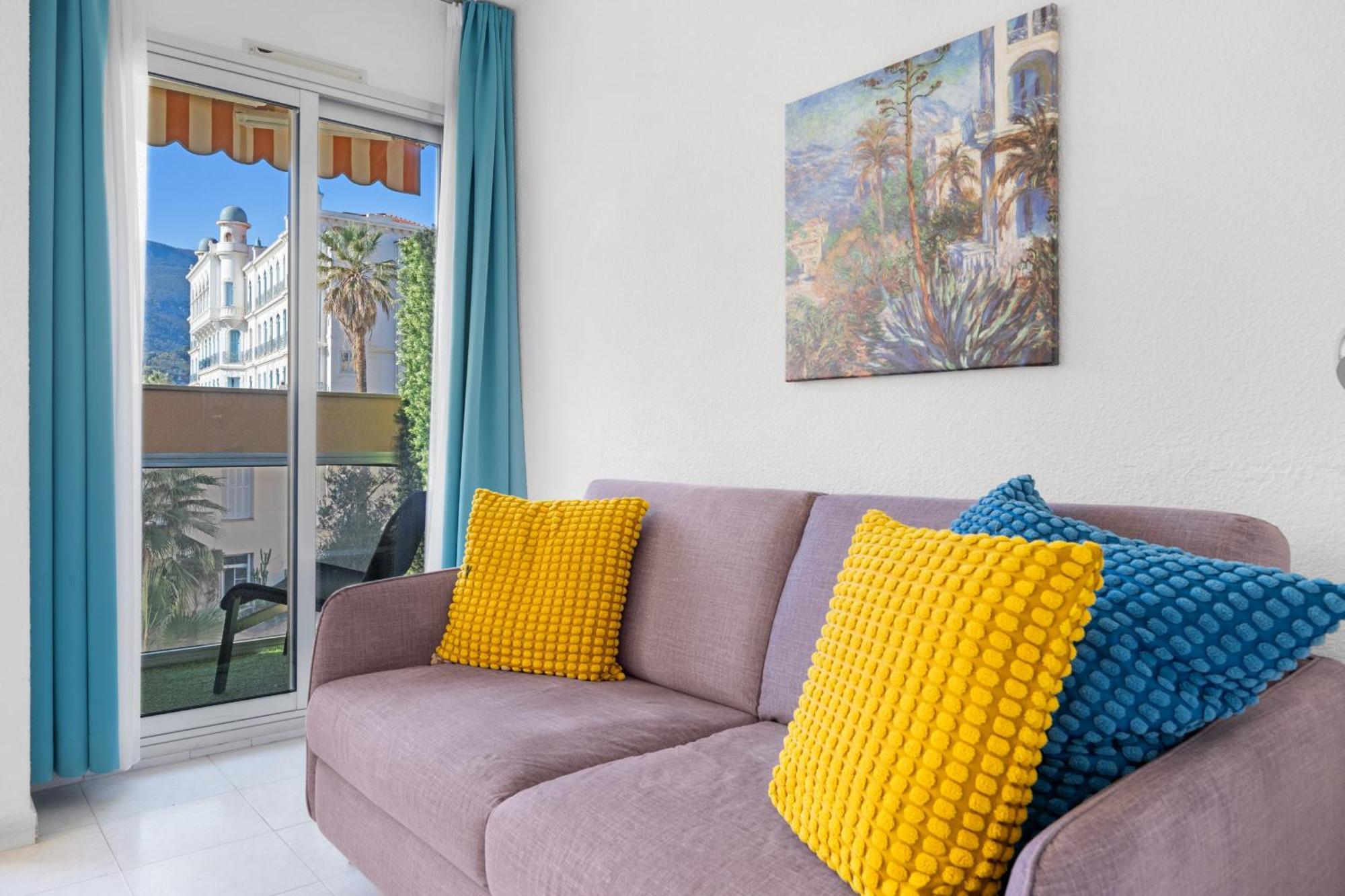 "Charmant Studio" Plein Centre, Calme, Terrasse مينتون المظهر الخارجي الصورة