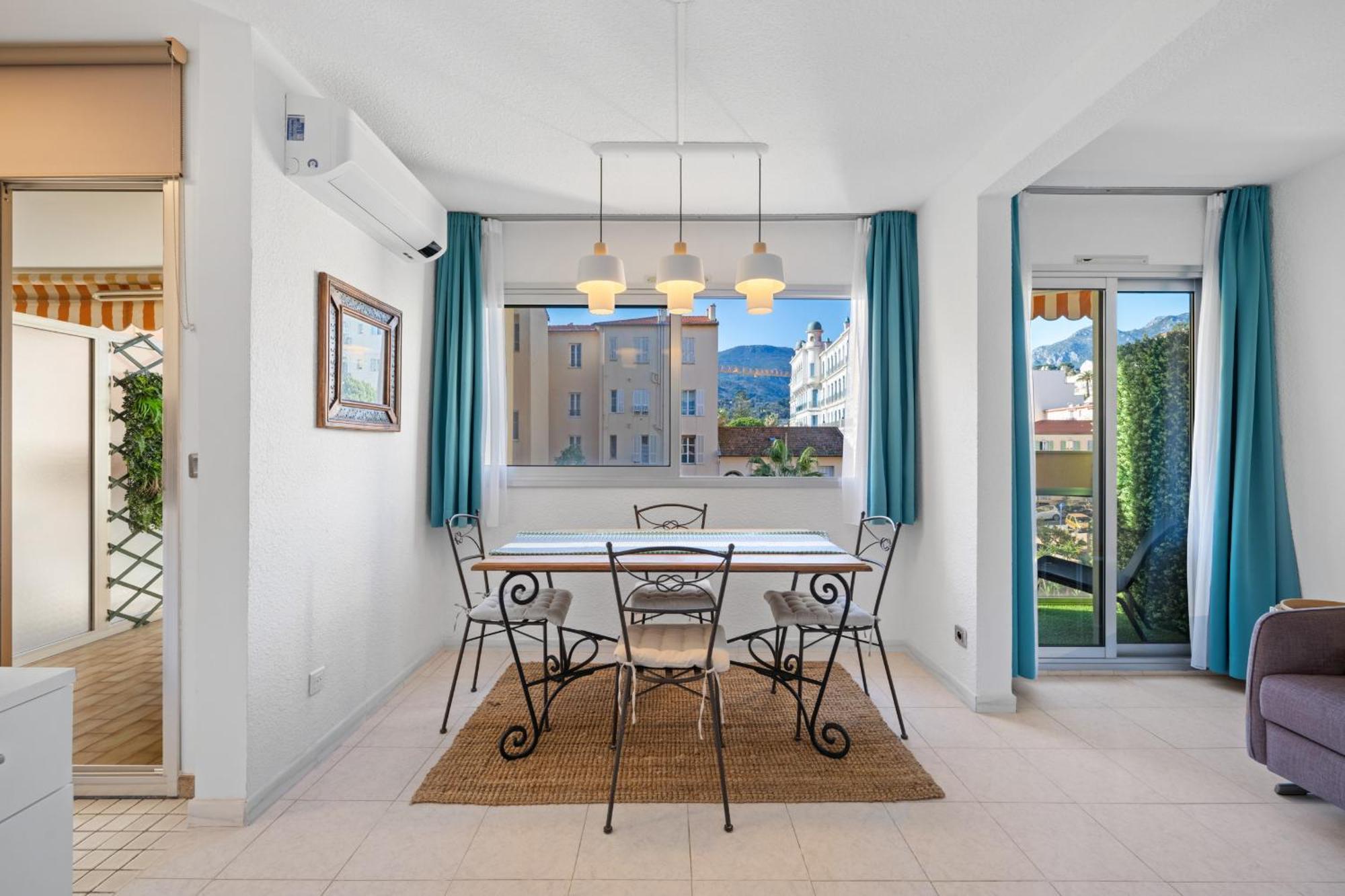 "Charmant Studio" Plein Centre, Calme, Terrasse مينتون المظهر الخارجي الصورة