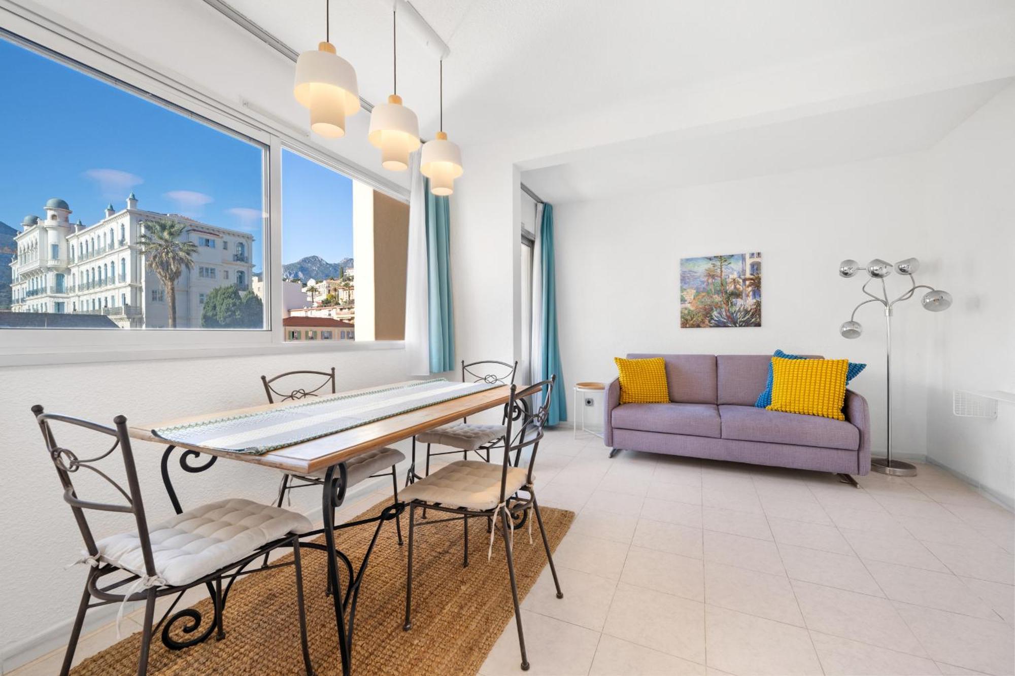 "Charmant Studio" Plein Centre, Calme, Terrasse مينتون المظهر الخارجي الصورة
